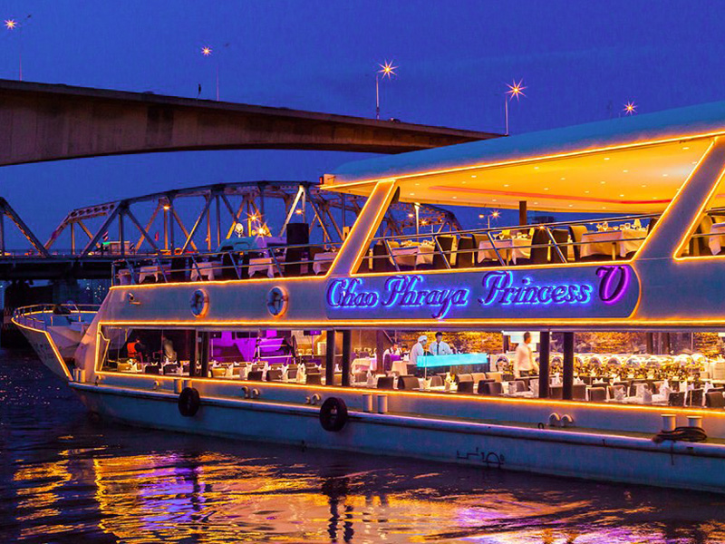 Bangkok: 2-Hour Wonderful Pearl Candle Light Dinner Cruise